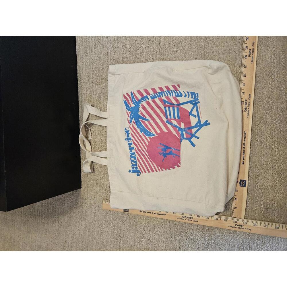 Large Vintage Jazzercise Canvas Tote Bag - Picture 5 of 7
